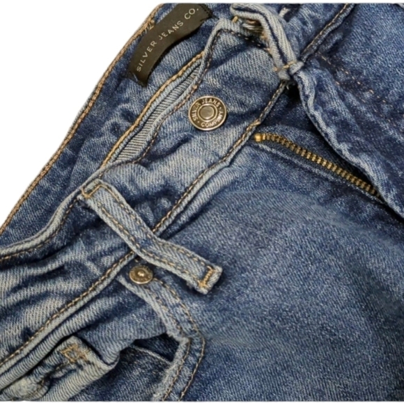 Silver Jeans Co Beau Western Glove Works Sz W30 L28.5 - Picture 6 of 16